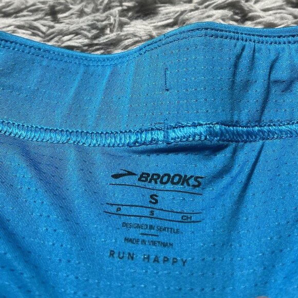 Brooks Athletic Blue Lined Running Shorts - Men’s Small Inseam 7” - Picture 6 of 16